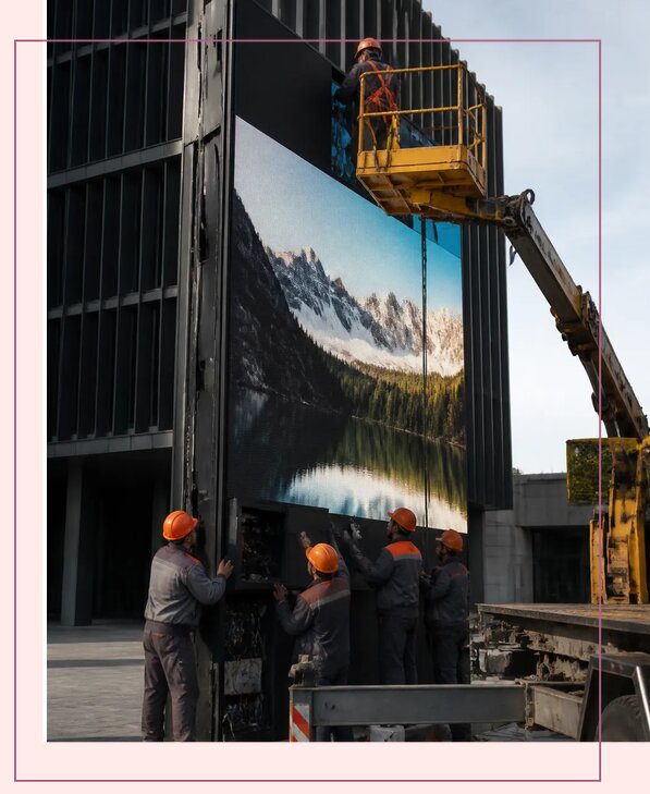 Размещение DOOH рекламы в Уфе на цифровых экранах